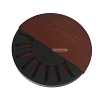Coffret Cadeau Cosmétique Irrégulier Personnalisé pour Vernis à Ongles Rond de Qualité Supérieure avec Insert Design