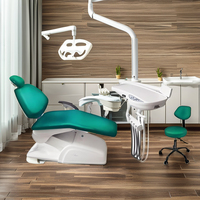 Fauteuil dentaire complet de style tendance en gros, disponible en stock – Ensemble complet disponible, certifié ISO