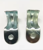 Fixations de plomberie RF charnière d'étau de tube pinces à manchon en aluminium fileté coupleur acier Pvc entretoise bride fendue Clips Gi pince Erowa
