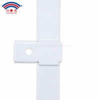 Support de plafond KS Premium Top Choice, robuste et sécurisé, accessoire pour rail de rideau, pour système de rail de rideau manuel monté au plafond