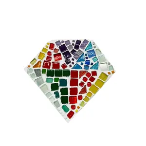 Fabrika OEM ve ODM mozaik diy seti renkli mozaik kiti el sanatları diy yaratıcı çocuklar ve gençler için