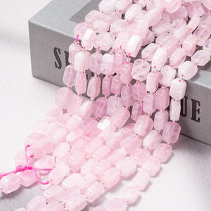 Nouvel Arrivage Perles en Pierre <span class=keywords><strong>de</strong></span> Quartz Rose Naturel <span class=keywords><strong>de</strong></span> <span class=keywords><strong>Madagascar</strong></span> <span class=keywords><strong>de</strong></span> Forme Ovale pour Bracelets, Colliers, Accessoires et Perles en Vrac pour Bricolage - Product Image 2