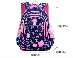 Mochila Escolar Kawaii 2026 de Alta Calidad con Diseño de Mariposas, Mochila Bonita <span class=keywords><strong>para</strong></span> <span class=keywords><strong>Niñas</strong></span> y Niños, Gran Venta - Product Image 2