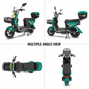 Bicicleta eléctrica ligera para desplazamientos, batería de plomo-ácido de 48V, gran autonomía, para ciudad pequeña, exportación. - Product Image 3