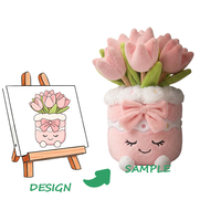 Sac à main en peluche super doux personnalisé avec rembourrage en coton PP et doublure en maille