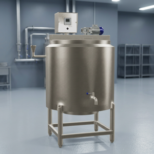 Pasteurisateur de crème glacée de 3000 litres |   Cuve de pasteurisation automatique industrielle pour mélange de crème glacée |   Pasteurisateur laitier en acier inoxydable - Product Image 2