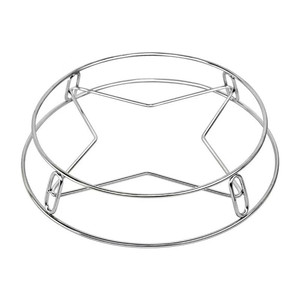 Support de cuisson à la vapeur en acier inoxydable pour wok, avec isolation thermique, support de rangement de cuisine polyvalent, profondeur de 8 à 11,9 pouces - Product Image 3