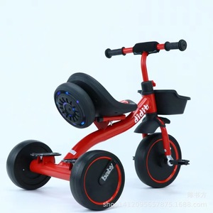 Happybaby Childrens Tricycle High Carbon Steel Frame Music Lights Foam Wheels 1-5 Years Kids Bike - Product Image 2