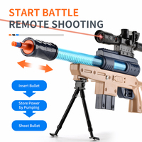 Pistolet à Air comprimé pour enfants, jouet en plastique, fusil de Sniper avec lumière,