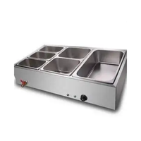 Table d'affichage d'isolation thermique électrique commerciale pour hôtels multi-stands