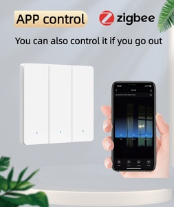 Interruptor Inteligente Universal Wifi de 10A Sin Neutro 100-240V CA, Compatible con Tuya App, <span class=keywords><strong>Alexa</strong></span> y <span class=keywords><strong>Google</strong></span>, para Hogar, Oficina, Tienda, Negocio de Bebidas - Product Image 6