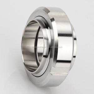 SS304 316L Высококачественная гигиеническая гайка из нержавеющей стали + штекер + вкладыш + прокладка - Product Image 1