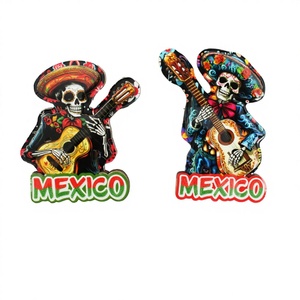 Aimant Mexique 2,1"X3,5" Modèle 378197, aimant élégant pour réfrigérateur, décoration de la maison - Product Image 1