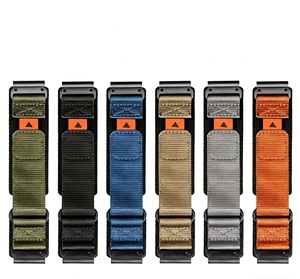 Correa de Lona de Nailon de Liberación Rápida de 22 mm y 26 mm Compatible con Garmin Fenix 8, Compatible con Quatix 8, 7X, Serie 5, Correas Deportivas Ajustables - Product Image 1