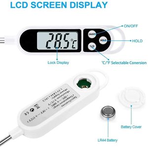 Factory Direct Sales Household Kitchen <b>Temperature</b> Gauge Food <b>Probe</b> Meat Thermometer Barbecue Digital Thermometer TY-260508 - Product Image 3