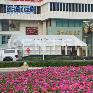 Carpa para Eventos KENTEN Personalizada y Resistente de 25x25, Carpa Arqueada para <span class=keywords><strong>Ferias</strong></span> Comerciales - Product Image 4