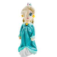 Jouets en peluche Anime Princesse Royale, Poupées en peluche douces, Mignonne Princesse en robe rose, Fleur jaune, Étoile bleue, Fille champignon rose, En gros
