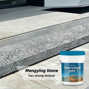 Peinture à base d'eau pour murs extérieurs, effet <span class=keywords><strong>pierre</strong></span> véritable, résistante aux intempéries, revêtement texturé en <span class=keywords><strong>pierre</strong></span>, fabrication OEM - Product Image 5