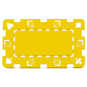 Jetons de poker rectangulaires de 32 grammes, paquet de 5 plaques - Product Image 2