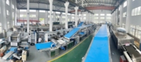 Ligne automatique de production de biscuits en gaufrette Machine d'impression de biscuits Machine de fabrication et d'emballage de biscuits