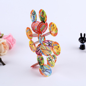 Oferta Especial: Tarjetas <span class=keywords><strong>Lenticulares</strong></span> 3D de Plástico para Niños, Juguetes DIY Tipo Pogs para Promoción de Snacks y Alimentos - Product Image 5