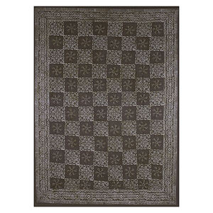 Hand Block Printed Cotton Bedsheet Dabu Print Geometric Pattern Handmade Soft Durable Bedding 300tc 70x120inch for Home Use - Product Image 1