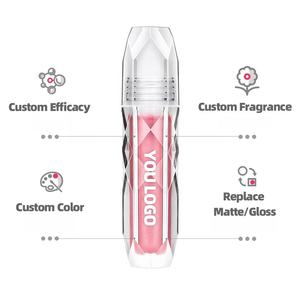 Logo personnalisé haute pigmentation imperméable à l'eau ombre à paupières liquide paillettes miroitant fard à paupières surligneur - Product Image 5