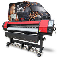 Impresora Plotter Automática de Vinilo Autoadhesivo Digital con Cabezal de Impresión de Inyección de Tinta Eco-Solvente ECOUVJET DX5 I3200 I1600 de 1.6m