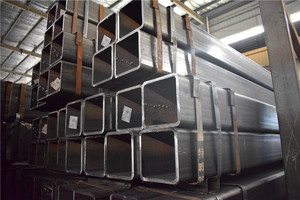 Tubi Rettangolari Quadrati <span class=keywords><strong>in</strong></span> <span class=keywords><strong>Acciaio</strong></span> <span class=keywords><strong>Nero</strong></span> Carbonio Saldati ERW da 1mm a 13mm di Spessore - Product Image 6