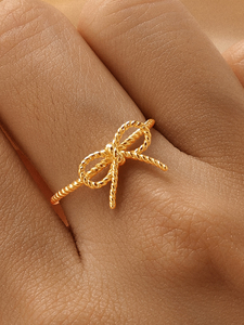 Bague tendance en argent 925 avec zircon rose, motif fleur mignon, ajustable, pour femme - Product Image 5