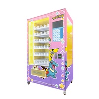 Distributeur automatique commercial de cartes Pokémon avec système de refroidissement et gestion à distance
