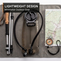 Réservoir d'eau pliable en TPU sans BPA, grande capacité, pour le camping, la randonnée et le cyclisme, personnalisable OEM