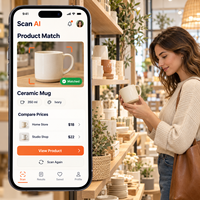 Développement d'applications de reconnaissance de produits par vision artificielle avancée pour iOS et Android avec reconnaissance par caméra, code-barres et OCR LionCreate