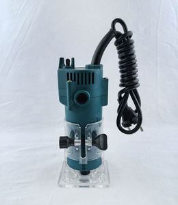 Cortadora de Madera Eléctrica Portátil, Recortadora Manual y Máquina de Grabado, Fuente de Alimentación 220V/110V para Recortar y Ranurar - Product Image 4