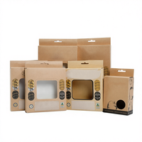 Embalaje de papel Kraft Biodegradable, bolsa de regalo de filtro de producción impresa