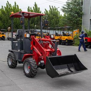 2024 Прямая поставка с завода мини-колесный погрузчик вилочный погрузчик 4x4 экскаватор для продажи - Product Image 3