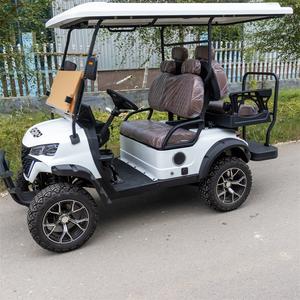 Meilleures ventes 2026 Voiturette <span class=keywords><strong>de</strong></span> golf à quatre roues motrices Nouvelle énergie Caractéristiques <span class=keywords><strong>de</strong></span> sécurité Sortie au golf Mobilité sur le terrain En stock - Product Image 3
