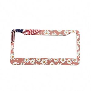 Venta al por mayor directa de fábrica: Soporte metálico para flores, marco de matrícula con diseño de Dama Rosa Encantadora - Product Image 1