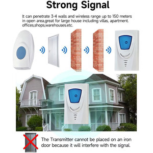 Timbres timbre eléctrico para sordos, timbre para <span class=keywords><strong>casa</strong></span>, timbre para personas con discapacidad auditiva - Product Image 3