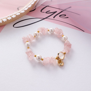 Top Vente Coloré Forme Irrégulière Pierre Perle Bracelet en Coquille Coréen Accessoires De Bracelet De Perles - Product Image 5