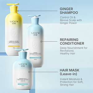 Kit de Soins Capillaires Quotidiens : Shampoing et <span class=keywords><strong>Crème</strong></span> Coiffante pour Cheveux Bouclés, Sans Sulfate, Lissant et Nourrissant, pour Femmes - Product Image 3