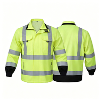 Ensemble de vêtements de travail haute visibilité réfléchissants, veste résistante en polycoton personnalisée, service OEM, modèle Xinsiya 122-3 pour hommes, livraison en 7 jours