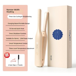 Plancha de pelo ultrafina con función tres en uno: herramienta iónica para rizar, alisar y dar volumen a las flequillos - Product Image 4