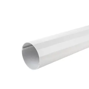 Tuyau en plastique de PVC de la meilleure qualité industrielle durable de 2.2mm d'épaisseur 110mm d'économies d'énergie