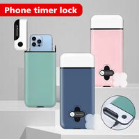 Boîte de verrouillage à minuterie automatique pour téléphones portables et smartphones, avec contrôle de la minuterie