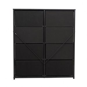 8 Drawers Freestanding Durable Hua Cheng HC8BC Modern Living Room Fabric <b>Cabinets</b> Stainless Steel <b>Pine</b> Various Color - Product Image 5