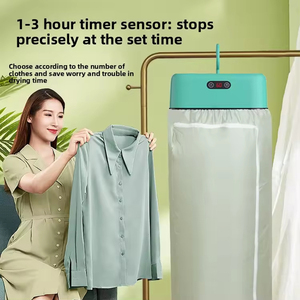 <span class=keywords><strong>Secadora</strong></span> <span class=keywords><strong>de</strong></span> <span class=keywords><strong>Ropa</strong></span> Portátil Mini, Compacta, Plegable, Eléctrica, <span class=keywords><strong>de</strong></span> Calentamiento Rápido, 60 ° C UV Antibacteriano con temporizador para viajes en días <span class=keywords><strong>de</strong></span> lluvia - Product Image 5