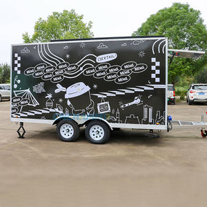 Nuovo Rimorchio per BBQ, Attrezzatura per Food Truck, Carrello <span class=keywords><strong>da</strong></span> Cucina, Carretto per Caffè, Camion Mobile per Pizza, Camioncini dei Gelati, Rimorchio per Catering e Hot Dog - Product Image 4