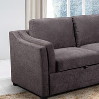 Hochwertiges Attraktives 2-Sitzer Chaiselongue-Design Armlehnen-Wohnzimmersofa Ecksofa Schlafsofa