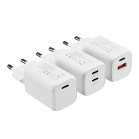 Chargeur rapide électrique double USB-C 65W GaN PD pour ordinateurs portables Asus - 2 ports